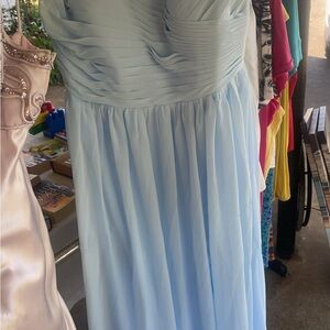 Light blue bridesmaid dress!! Vnaix, Size 100x83.